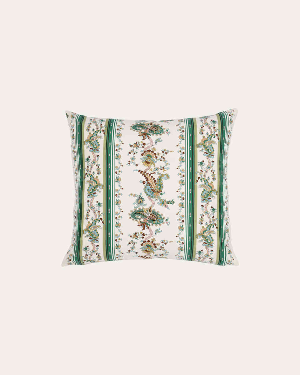 Elena Paisley Stripe 22" Pillow